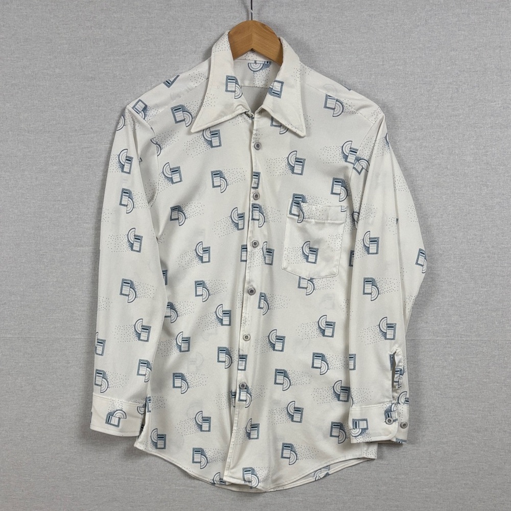 Vintage 1970's polyester shirt